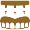icono de implante dental