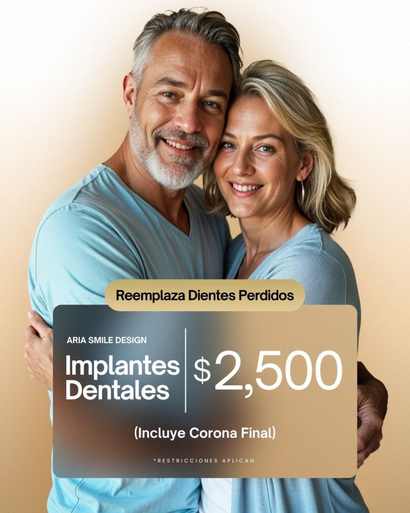 Especial Implantes Dentales por $2500